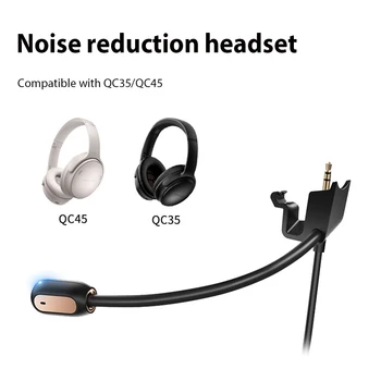 Igraonica za Slušalice i Mikrofon od 3,5 mm Priključak za BOSE QC35/QC45 Gaming Slušalice dodatna Oprema za 360 stupnjeva Zračenjem Soundbox Igra Mikrofon