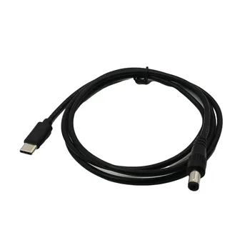1 m USB 3.1 Tip C USB-C priključak dc 5,5X2,5 mm Priključak za napajanje Produžni kabel, Kabel za punjenje-ac adapter za punjenje (tip c do 5,5X2,5 mm)