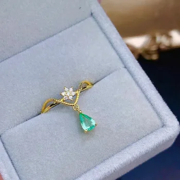 QTT 2022 Topla Crown Dizajn Cirkon Prsten Korejski Moda Žuto Zlato Otvoreni Prsten Na Prst Imitacija Dijamantni Prsten Za Žene Svadbeni Poklon