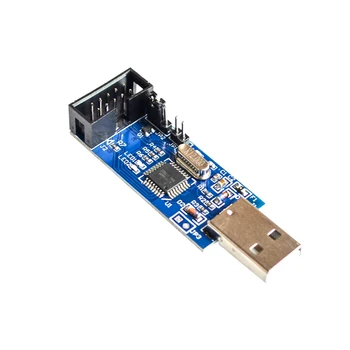 10Pin na 6-pinskom ploči adapter + USBASP USBISP AVR USB Programer ATMEGA8 ATMEGA128 ATtiny/CAN/PWM 10Pin Žični Modul DIY