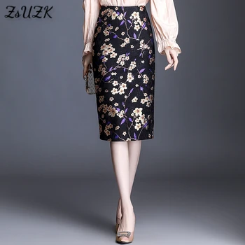 Ženska Vintage Suknja s po cijeloj površini, Nova Tanka Suknja 2021, Funky Suknja u Kineskom Stilu, Modni Seksi Suknja