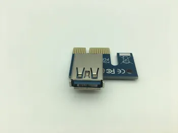 Riser Kartica PCI-E 1X do 16X Grafički Produžni kabel za Майнинга Poboljšana Linija USB 3.0 PCI Express Kartica za Майнинга BTC Дропшиппинг